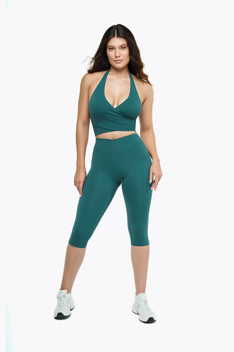 Capri Crossed Lift - Deep Teal