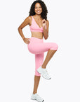 Capri Crossed Lift - Pink Blush