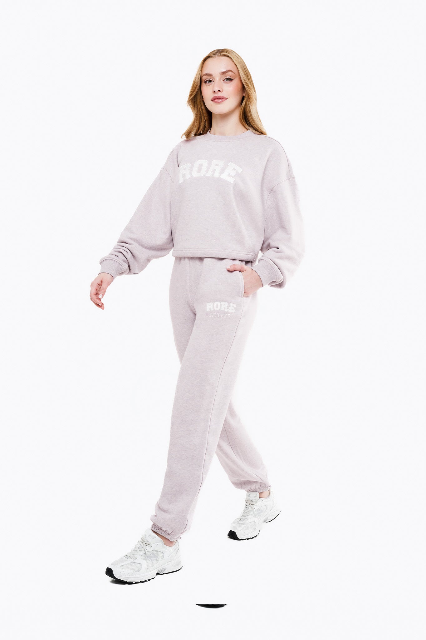 Sweat IVY Crop - Lavender Haze