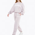 Sweat IVY Crop - Lavender Haze