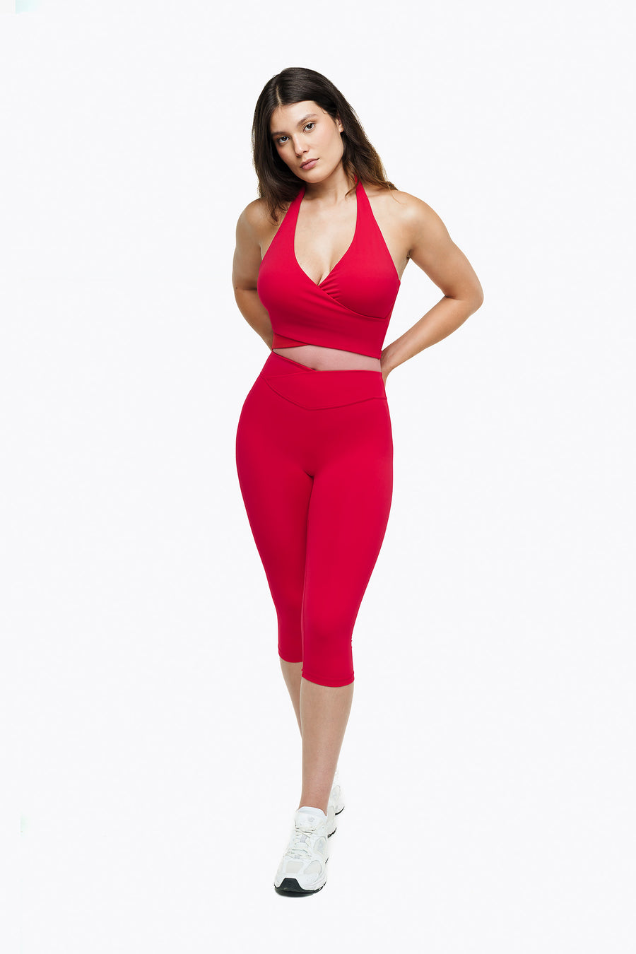 Capri Crossed Lift - True Red