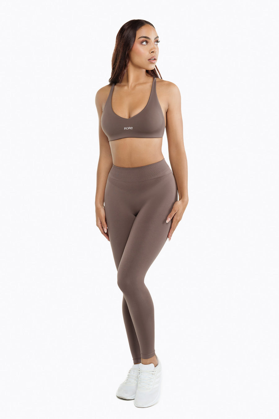 Allure Sports Bra - Mocha