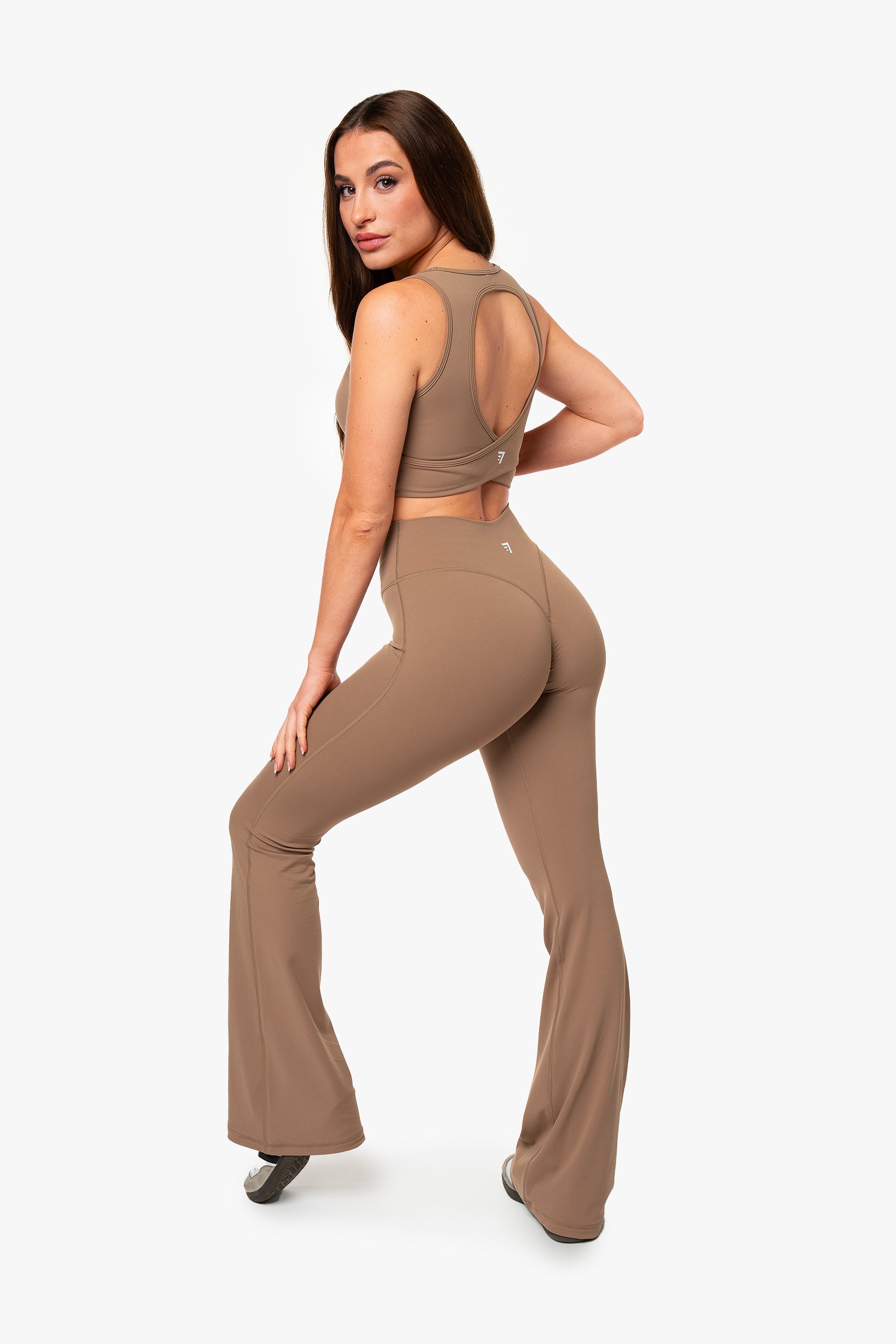 Brassière Crossed Back - Café Latte