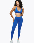Brassière Crossed - Royal Blue