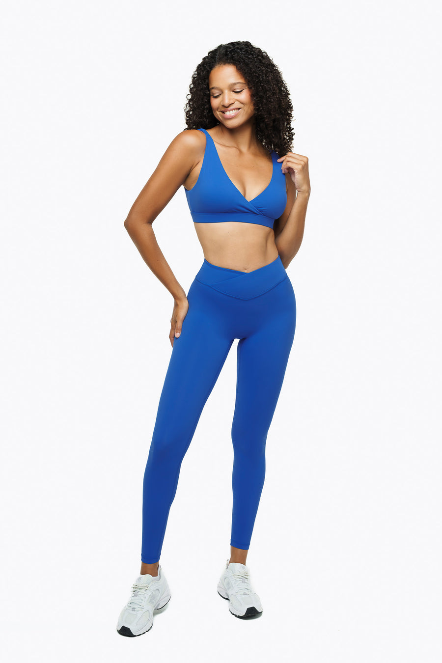 Brassière Crossed - Royal Blue