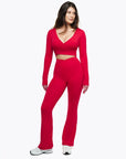 Flare Crossed Sculpt - True Red