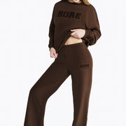 Pantalon Ivy Droit - Coffee Bean