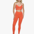 Legging Contour Retro - Golden Peach