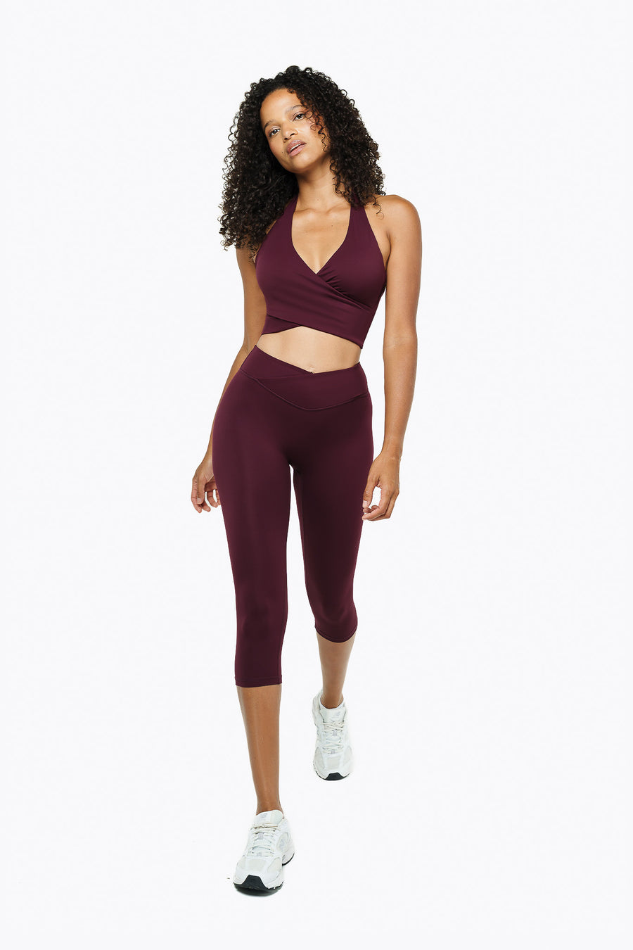 Capri Crossed Lift - Deep Purple