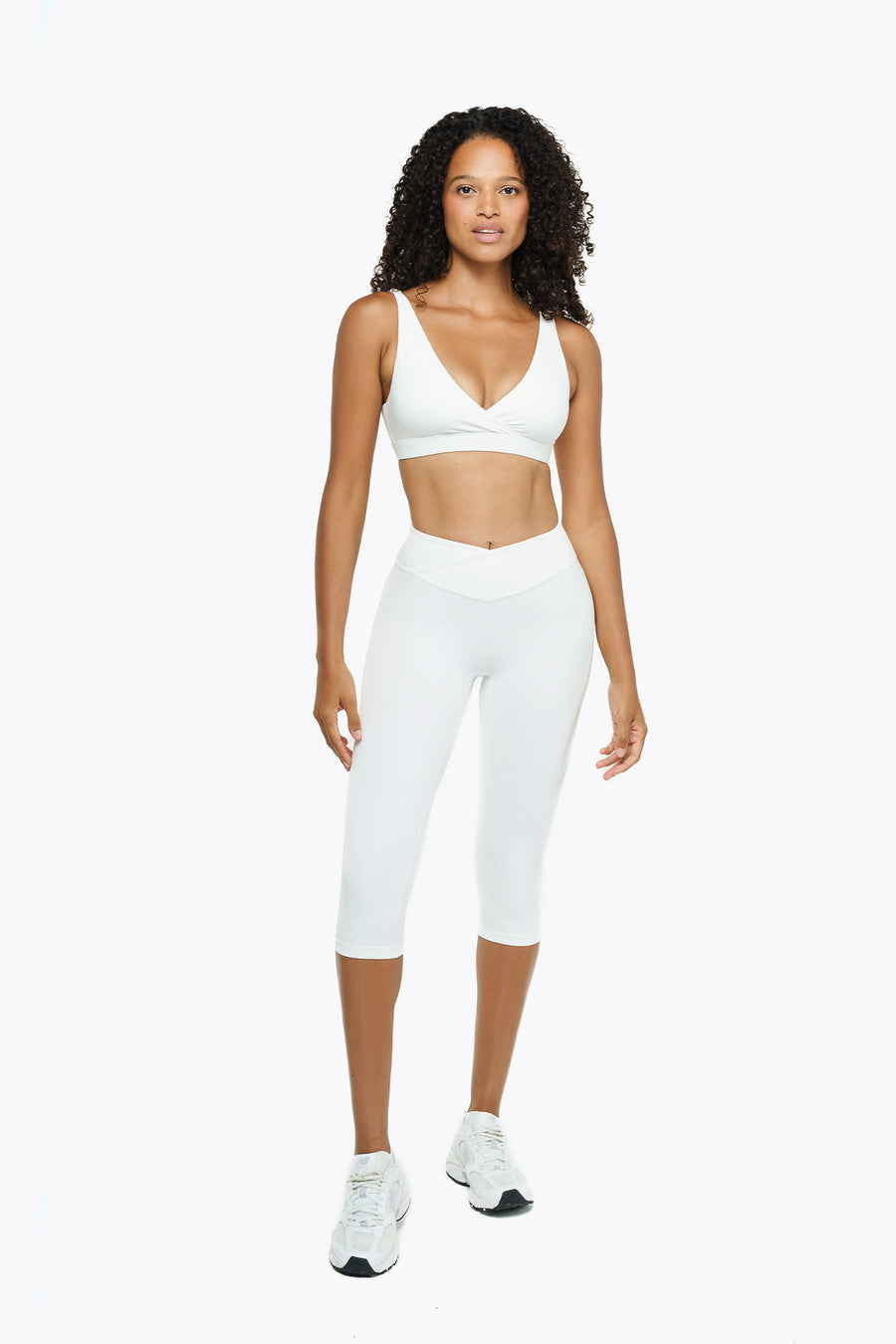 Brassière Crossed - White