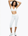 Capri Crossed Lift - White