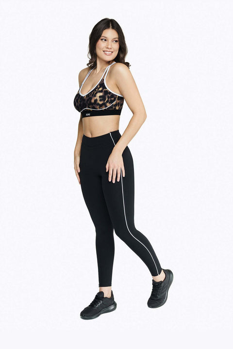 Legging Contour Lift Retro - Black