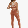 Legging Contour Retro - Deep Cocoa