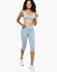 Capri Crossed Lift - Powder Blue