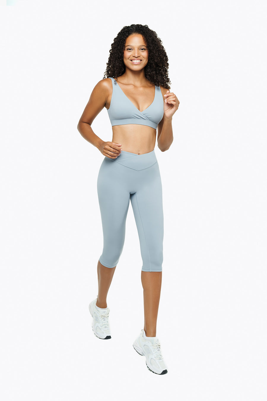 Capri Crossed Lift - Powder Blue