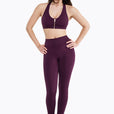 Brassière Zip Tech - Dark Berry
