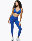 Legging Crossed Lift - Royal Blue