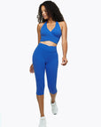 Capri Crossed Lift - Royal Blue