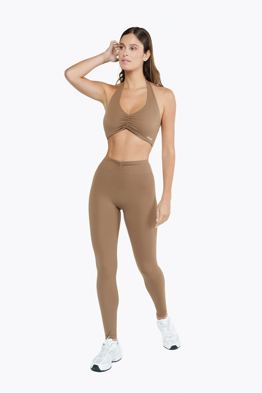 Aura Lace Bralette - Café Latte