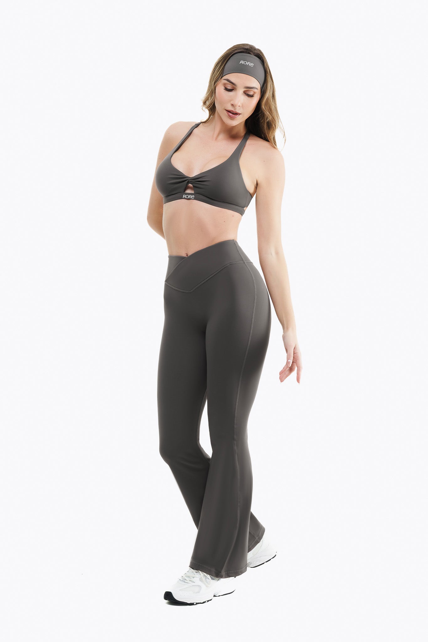 Flare Crossed Sculpt - Smoke