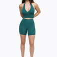 Short Crossed Lift - Deep Teal