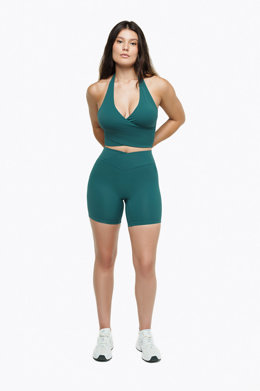 Short Crossed Lift - Deep Teal