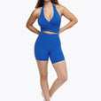 Short Crossed Lift - Royal Blue