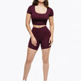 Short Crossed Lift - Deep Purple