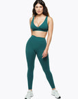 Legging Crossed Lift - Deep Teal
