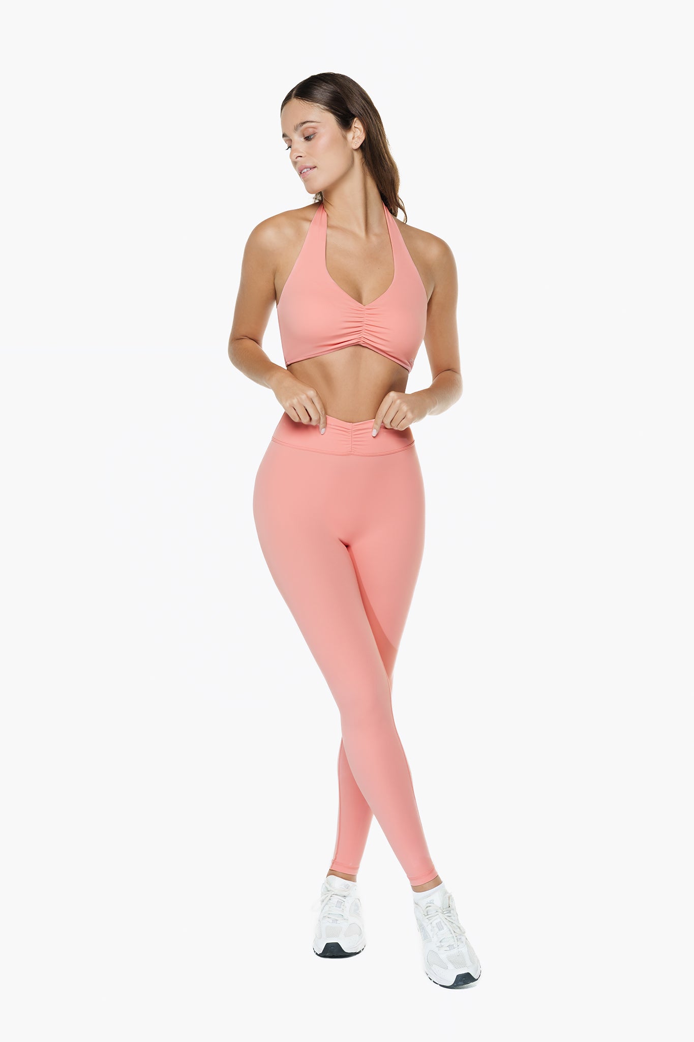 Legging Lace - Petal Blush