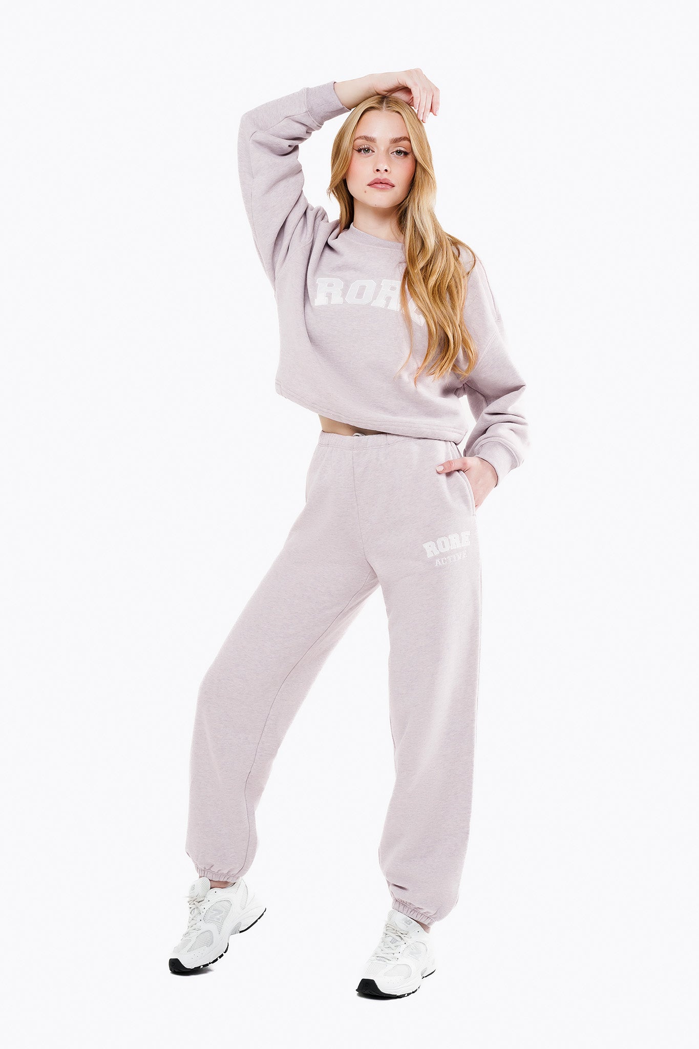 Sweat IVY Crop - Lavender Haze