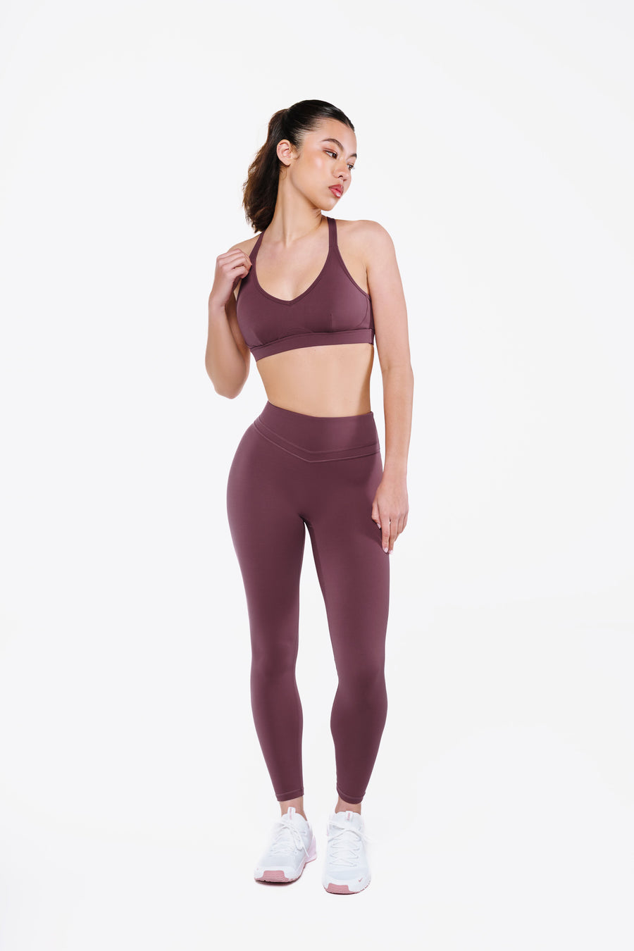 Legging Contour - Dark Cherry