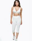 Brassière Crossed - White