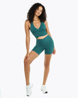 Débardeur Crossed - Deep Teal