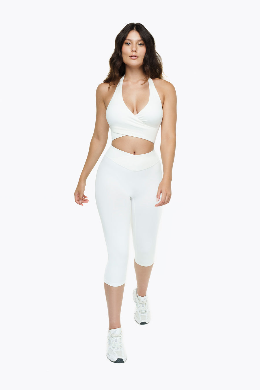 Capri Crossed Lift - White