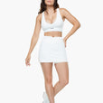 Brassière Crossed Back - White