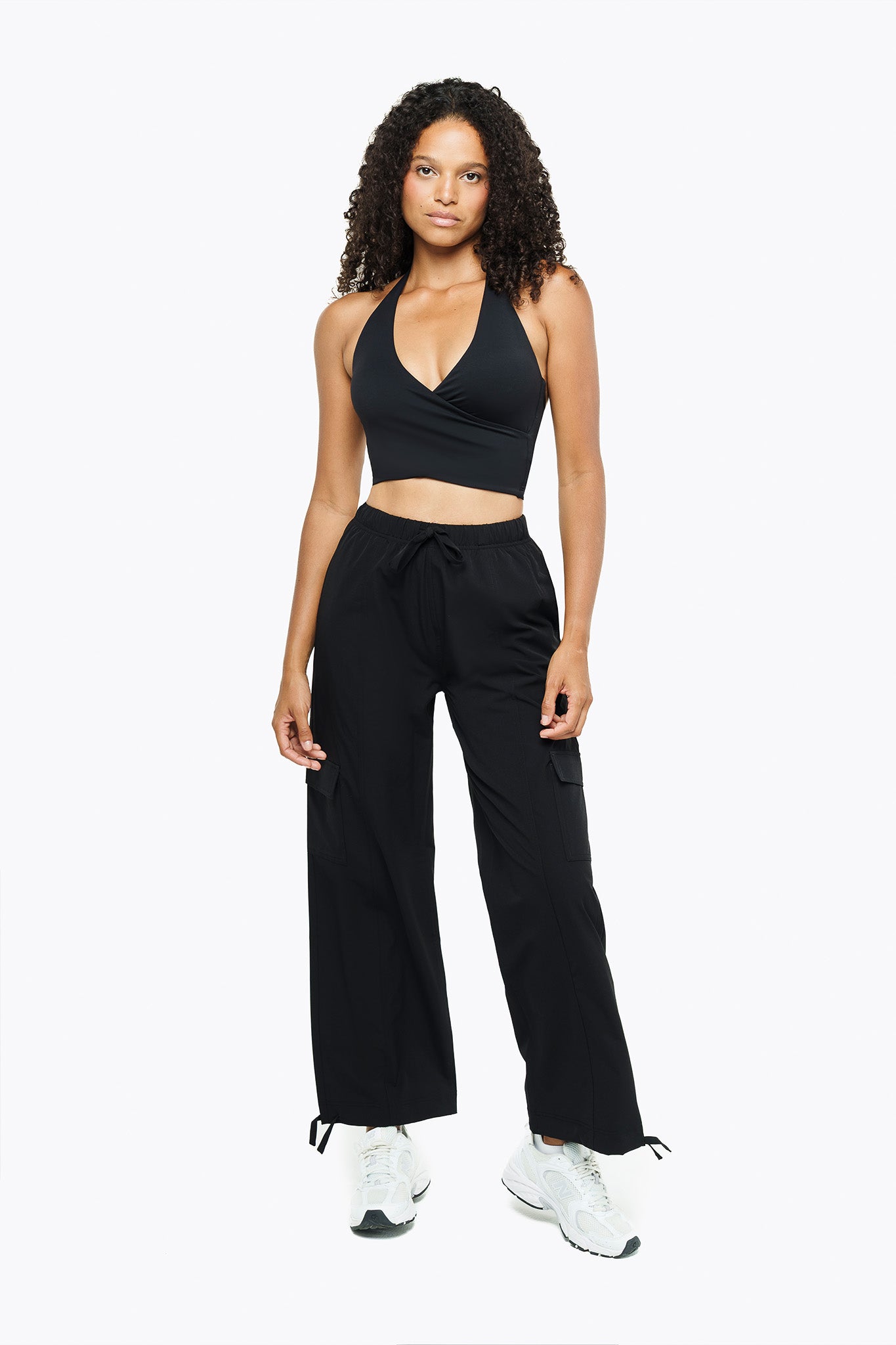 Pantalon Cargo - Black