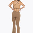 Combinaison Flare Lace - Café Latte