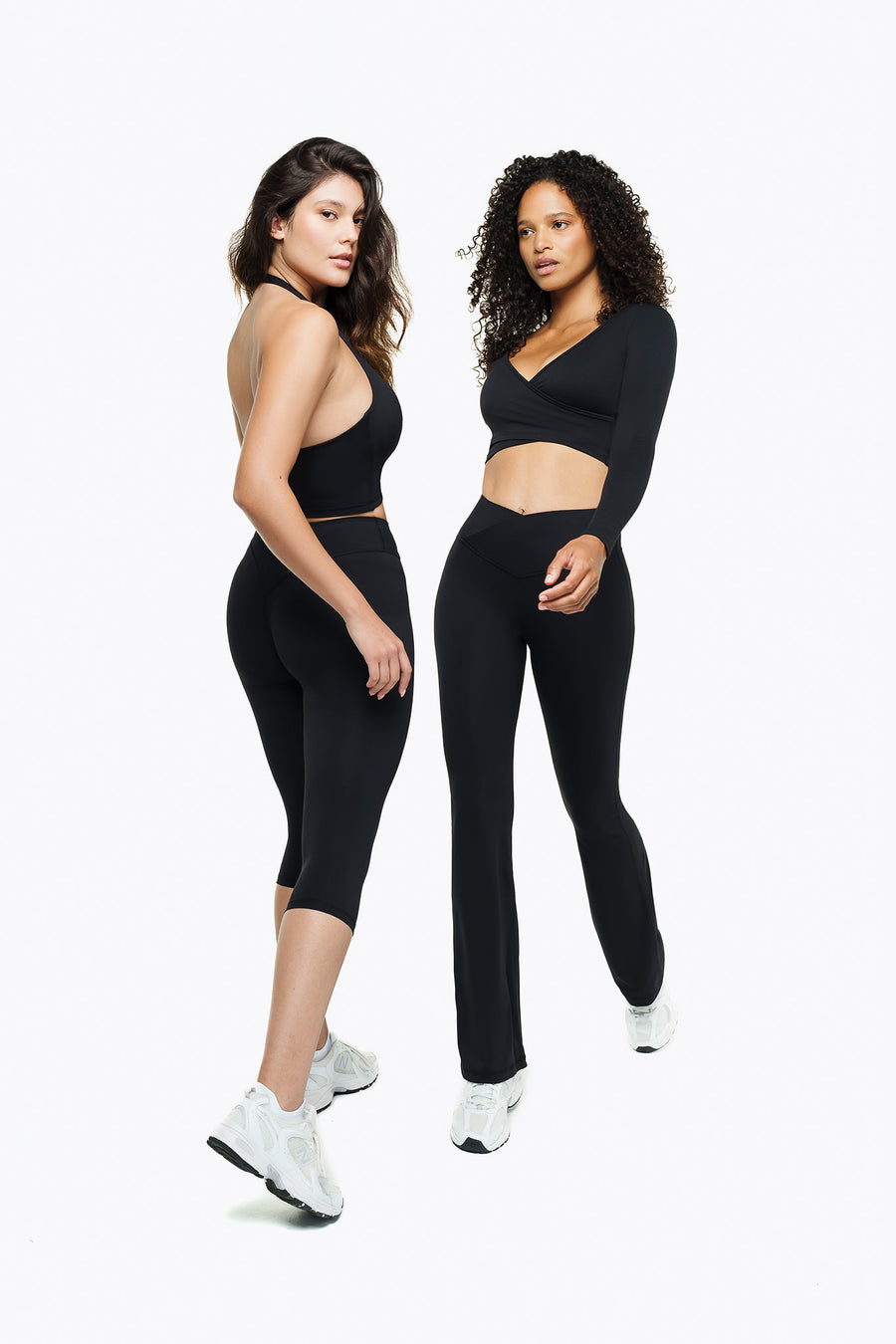 Capri Crossed Lift - Black