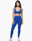 Legging Crossed Lift - Royal Blue