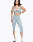 Capri Crossed Lift - Powder Blue
