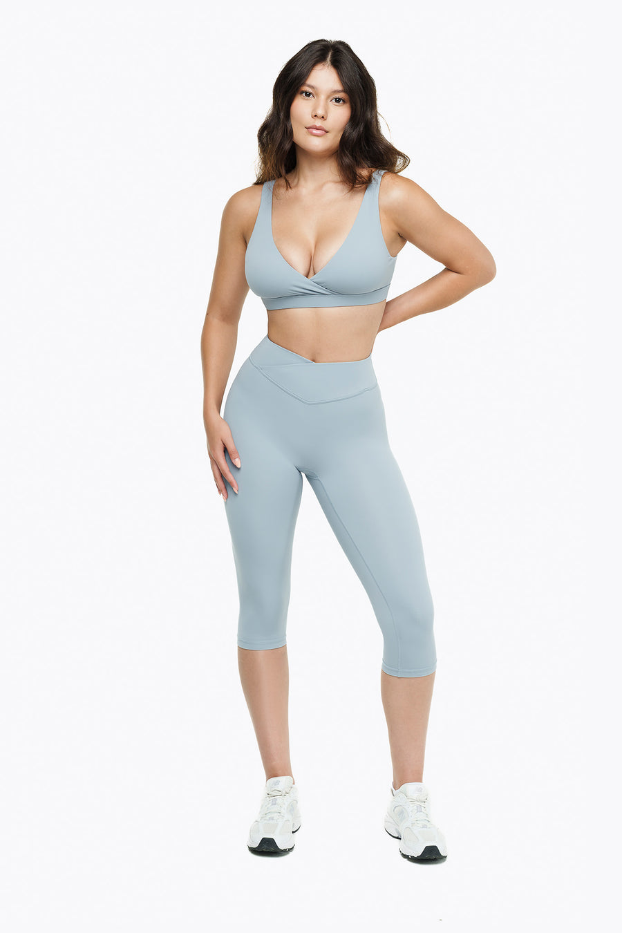 Capri Crossed Lift - Powder Blue