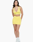 Brassière Crossed Back - Lemon Mist
