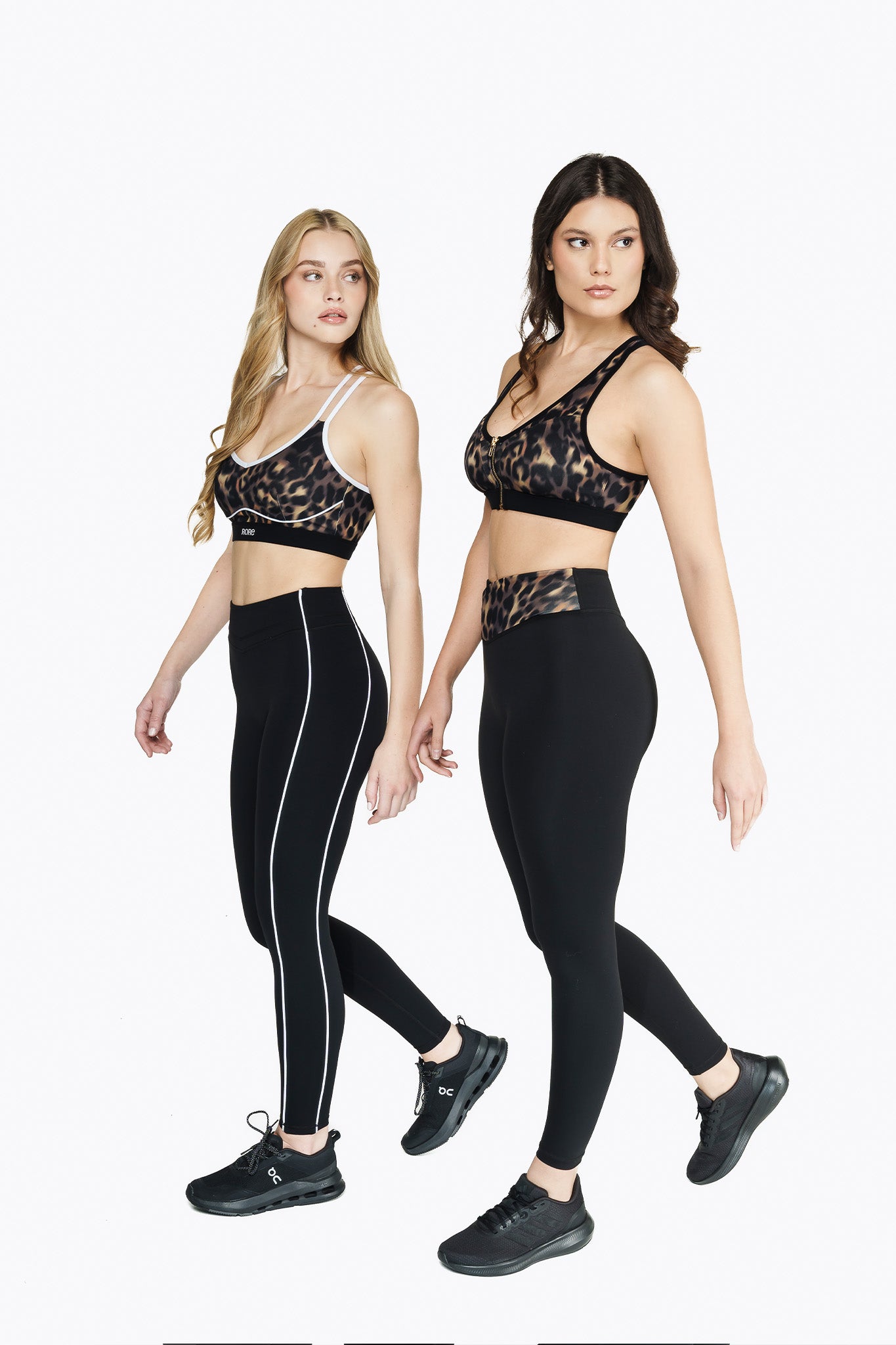 Brassière Contour Retro - Blurry Leopard