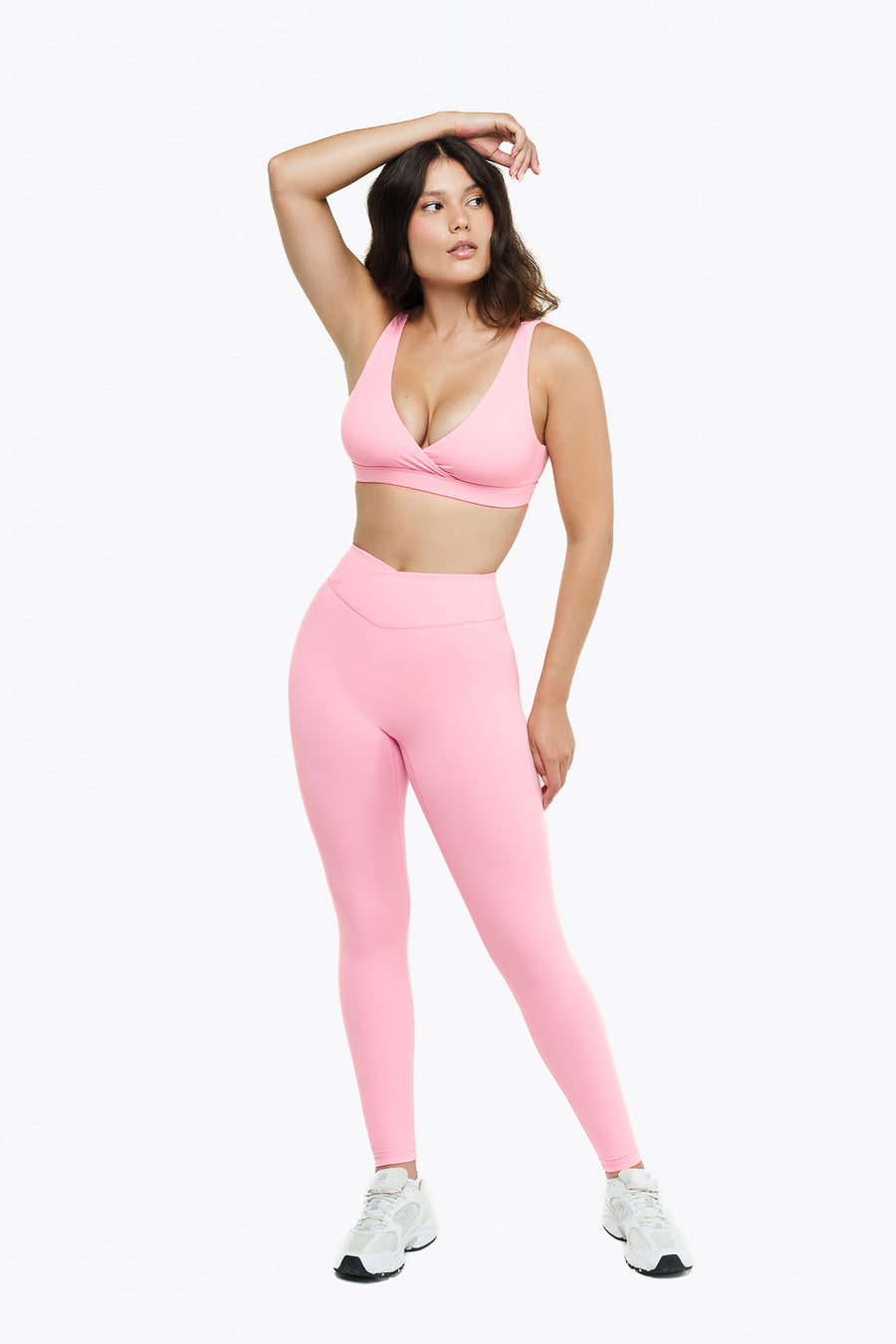 Brassière Crossed - Pink Blush