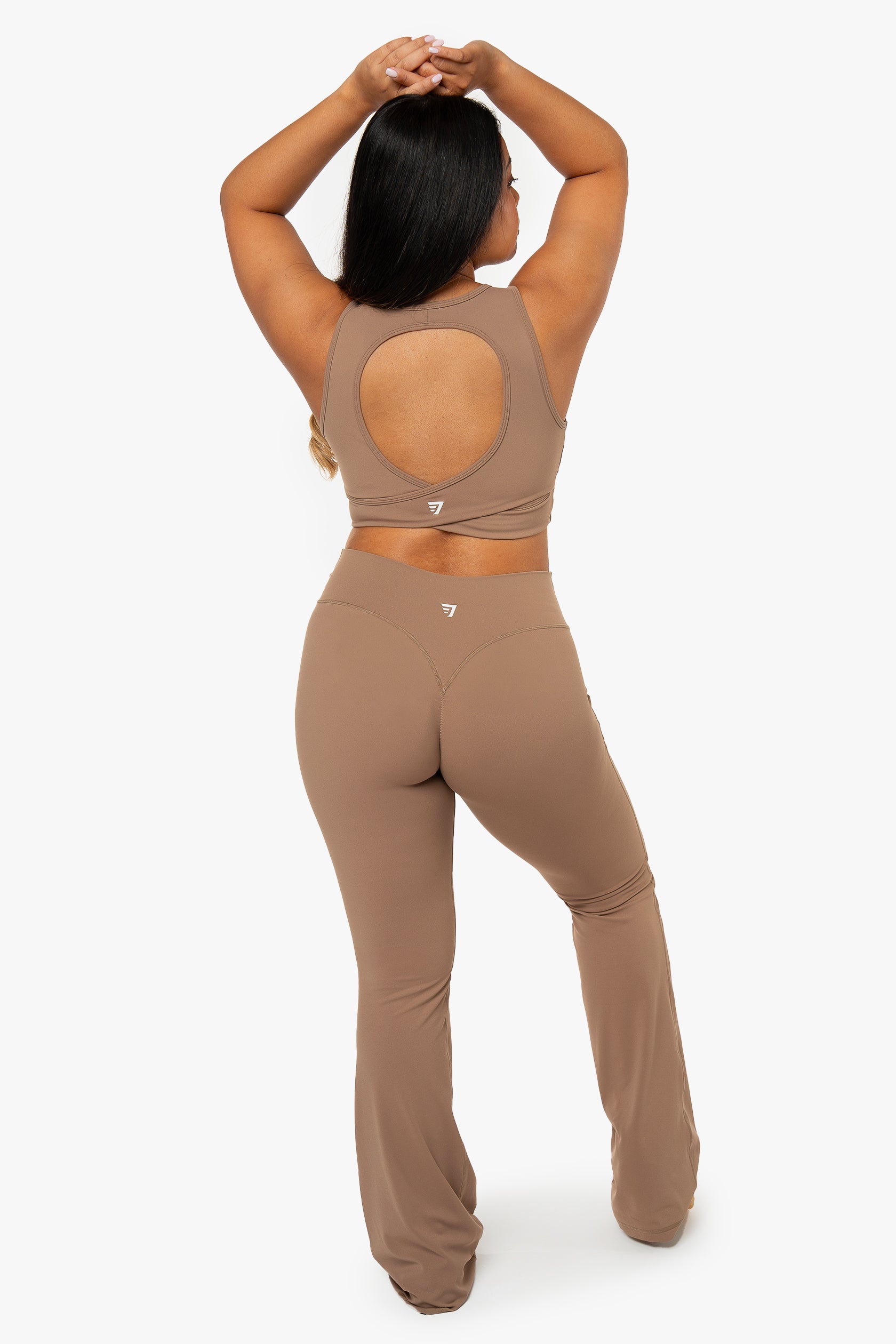 Brassière Crossed Back - Café Latte