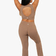 Brassière Crossed Back - Café Latte