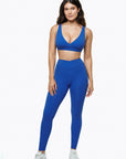 Brassière Crossed - Royal Blue