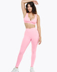 Legging Crossed Lift - Pink Blush