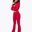 Flare Crossed Sculpt - True Red